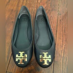 Tory Burch Laura Ballet Flat Tory Navy size 6.5